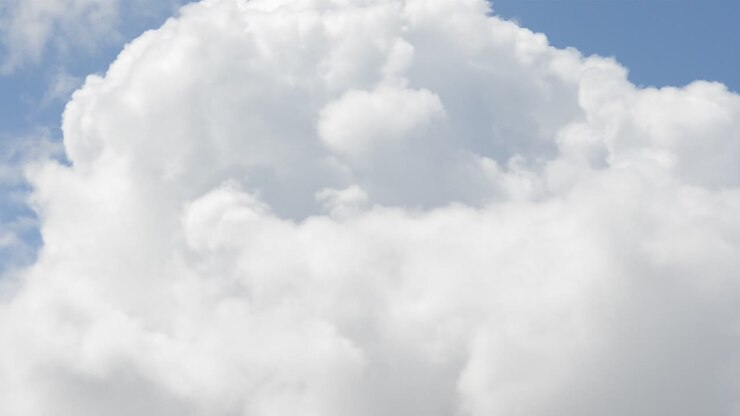 Blue sky with clouds