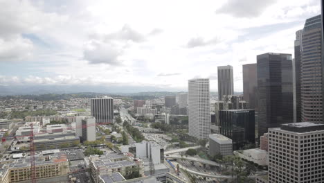 great view from the top floor conference room of a downtown high rise