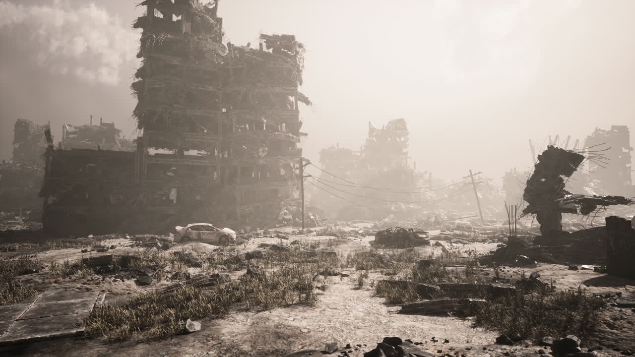 La destrucción de la ciudad revela la devastación tras la acción militar