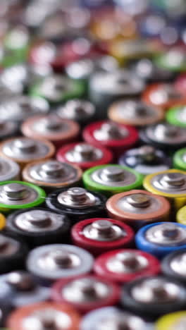 disposable drain batteries of different sizes and colors are used disposable drain batteries of different sizes and colors are usedpreparations for recycling or disposal dozens of types colors of used batteries and accumulators