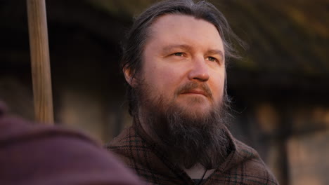 Medieval Man Portrait