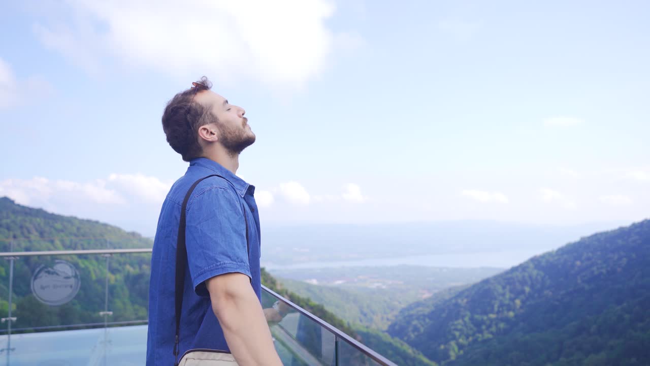 자연을 사랑하는 여행자