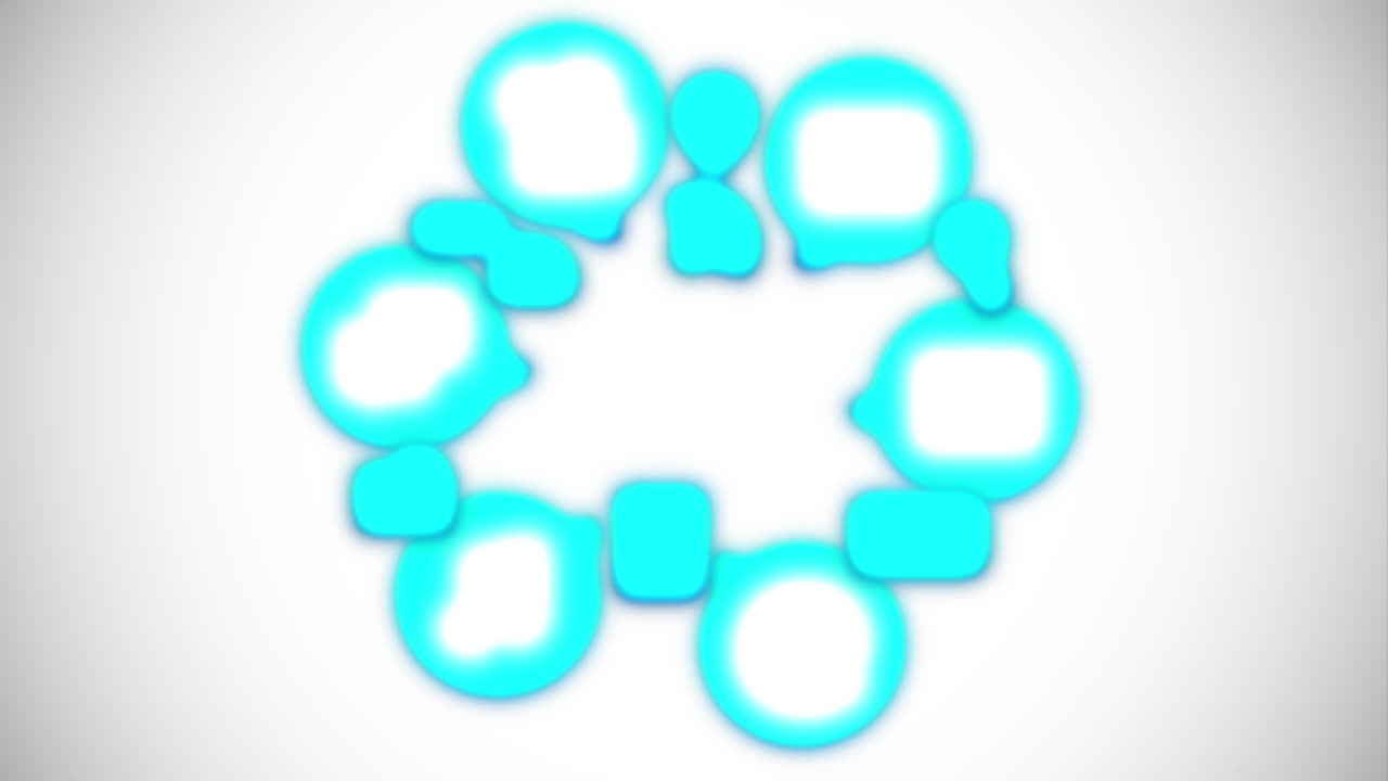 iconos de las redes sociales y la comunicación