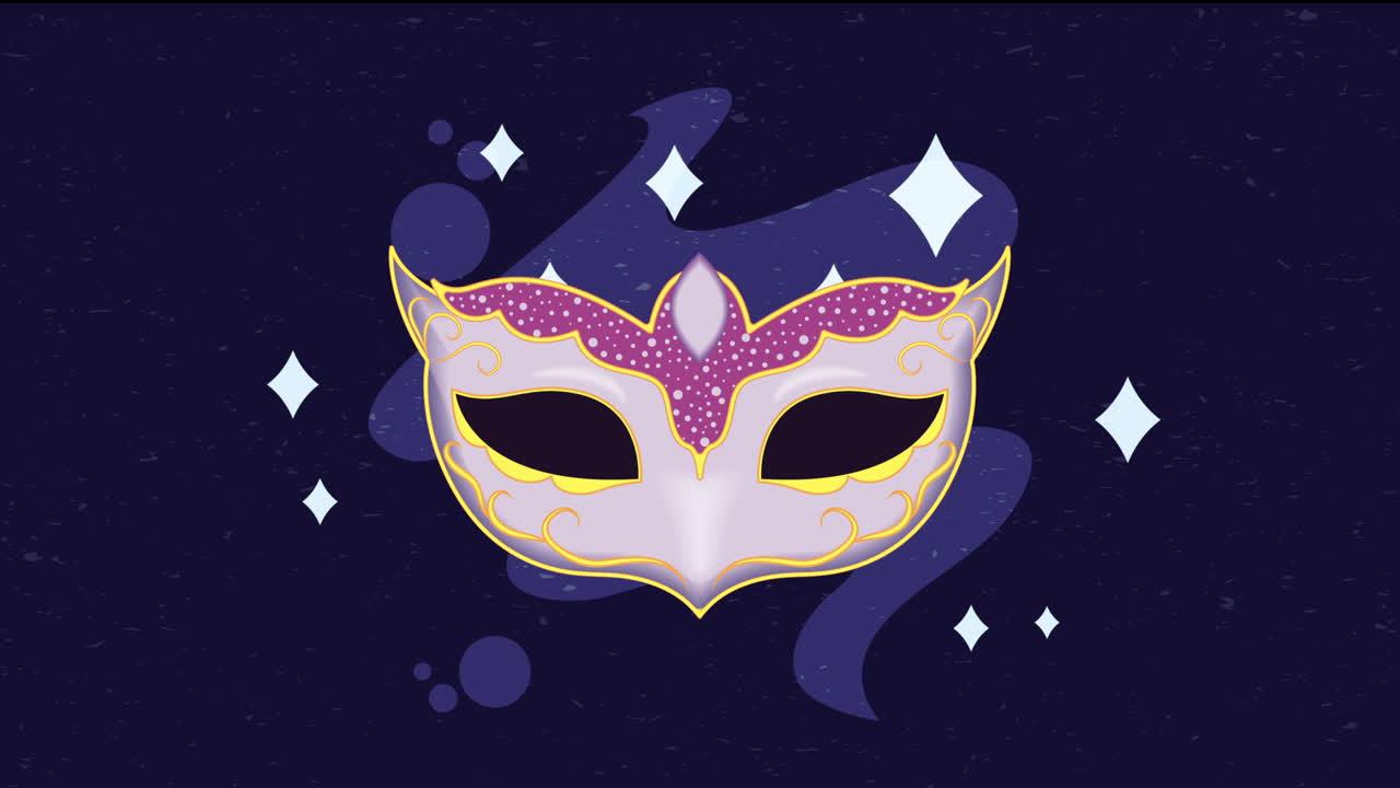 Illustrazione di Maschera Veneziana Elegante