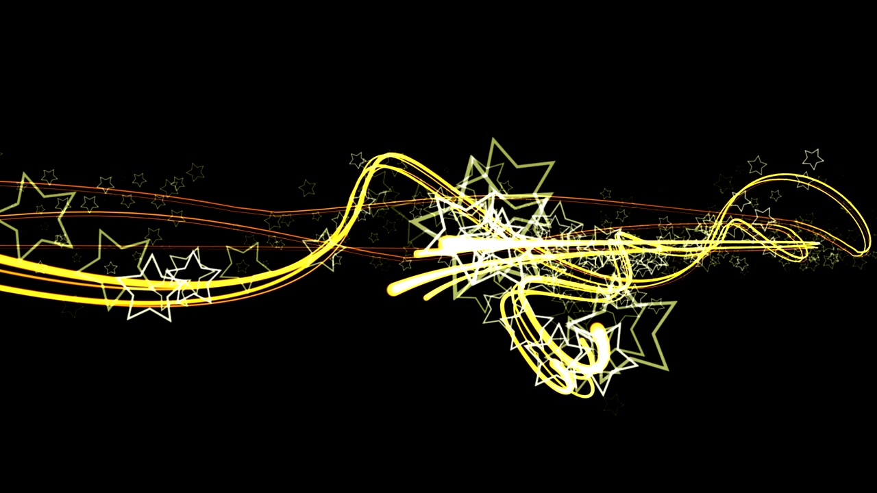 Transizione di strisce, linee, stelle e luci, sovrapposizione, con canale alfa, in loop