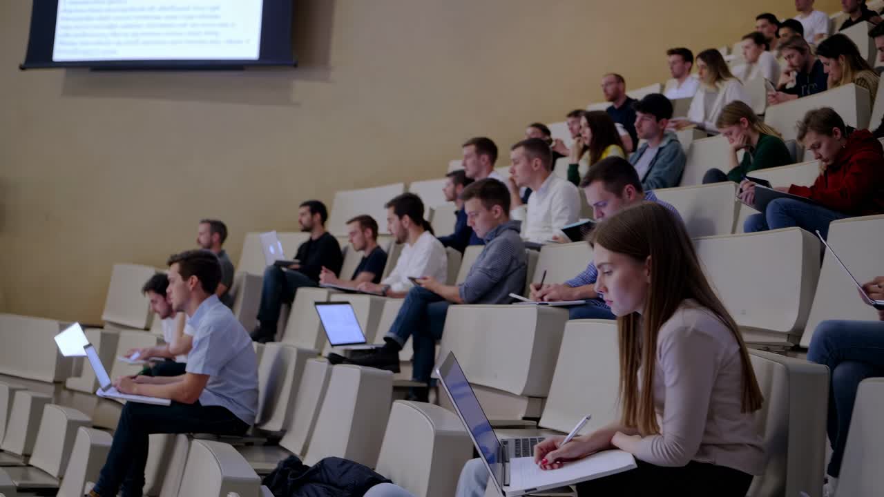 Students in a Lecture Hall