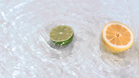 Fruit-turning-in-water-in-super-slow-motion