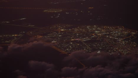 night cityscape from above