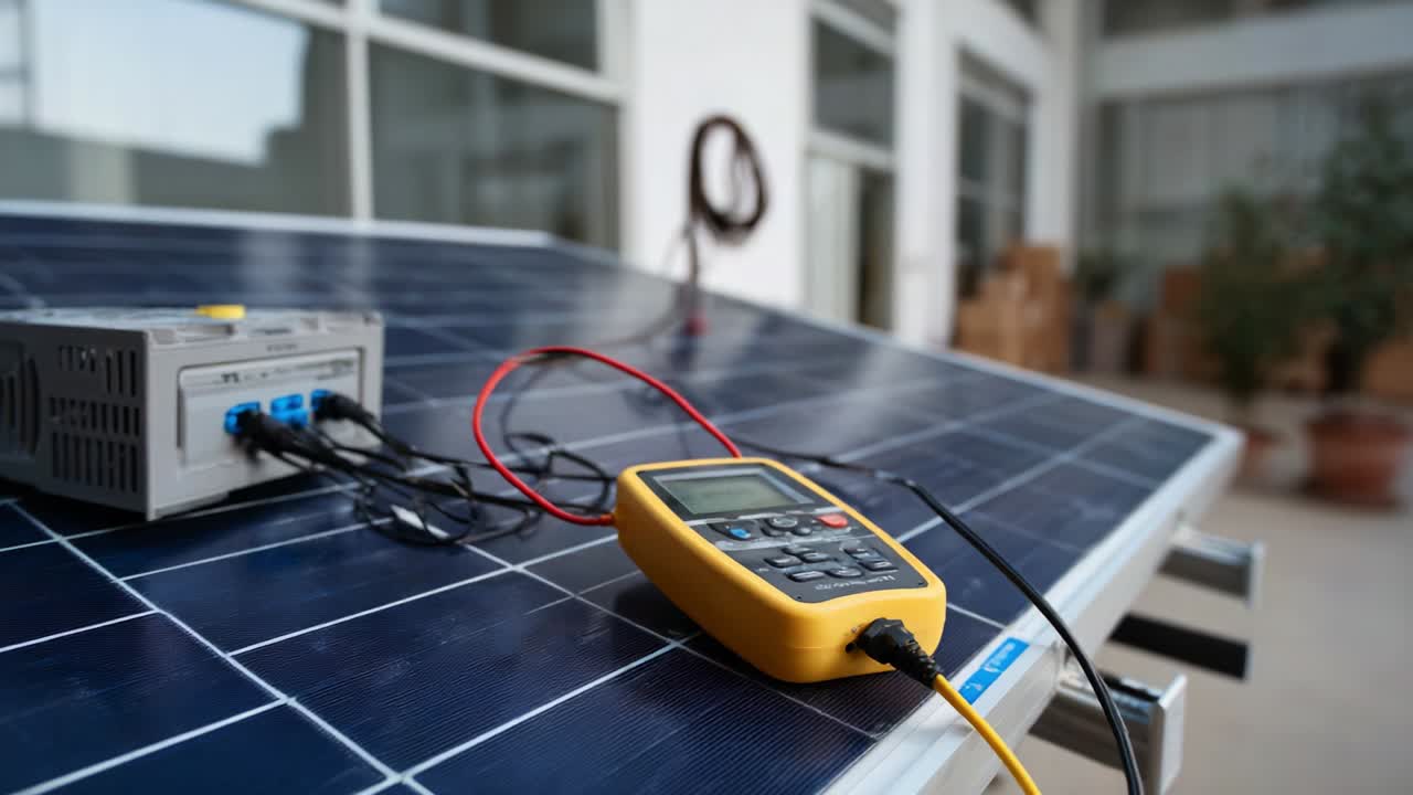 An Overview of Solar Energy Systems: Examining a Photovoltaic Panel with Multimeter Equipment to Analyze Performance and Efficiency of Renewable Energy Technologies