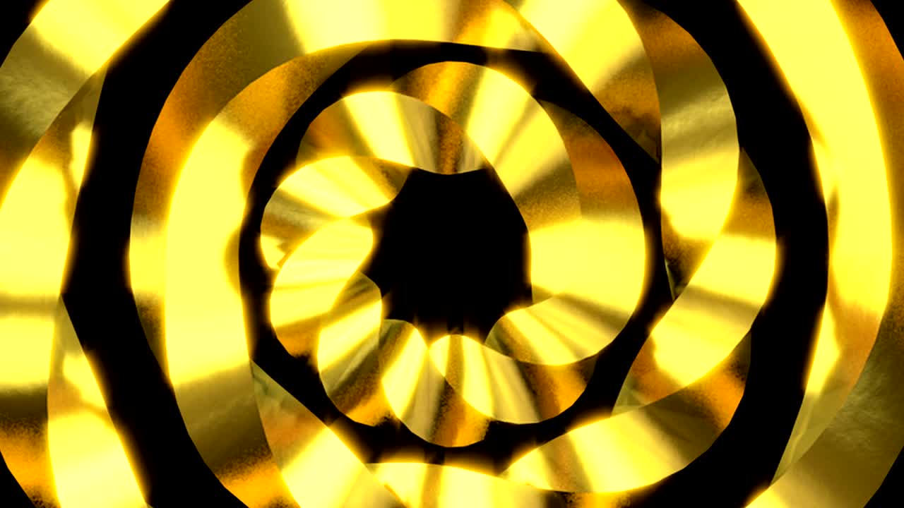 fondo de movimiento abstracto. elementos de oro. remolino, objeto giratorio