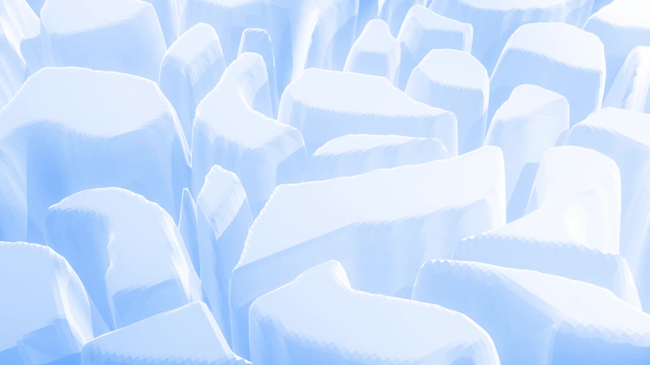 스타일리시 블루 화이트 크리에이티브 추상 저 폴리 배경 4k 추상 파동 패턴 루프로 표면을 이동 부드러운 부드러운 무 애니메이션 간단한 미니멀 기하학 bg