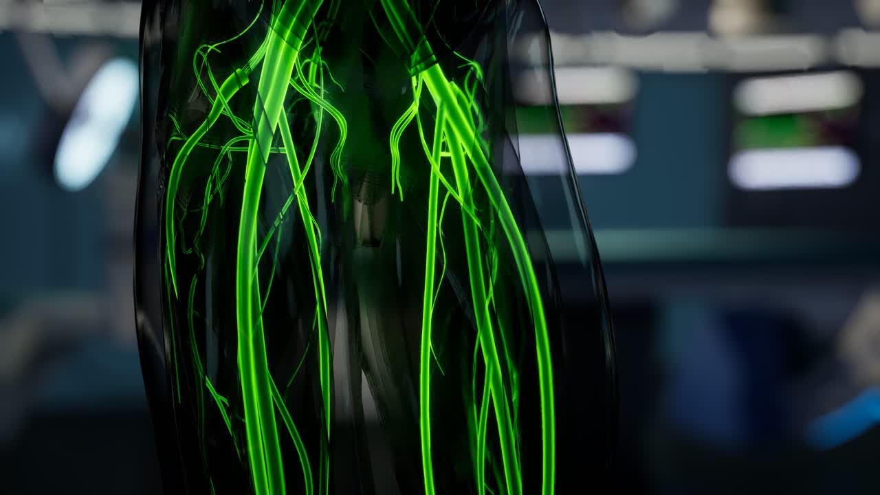 science anatomy scan of human Blood Vessels