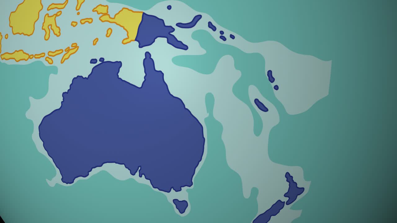 양식화된 세계 지도