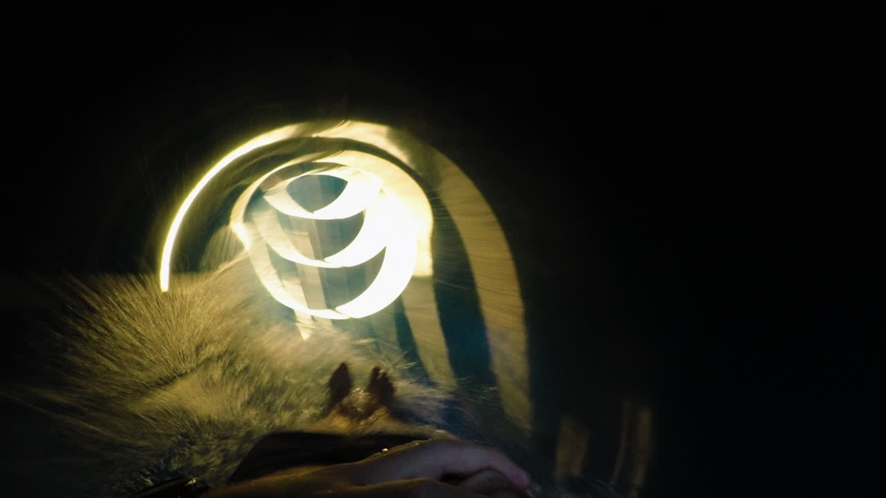 POV shot going down a water slide in a cruise shop, wide shot