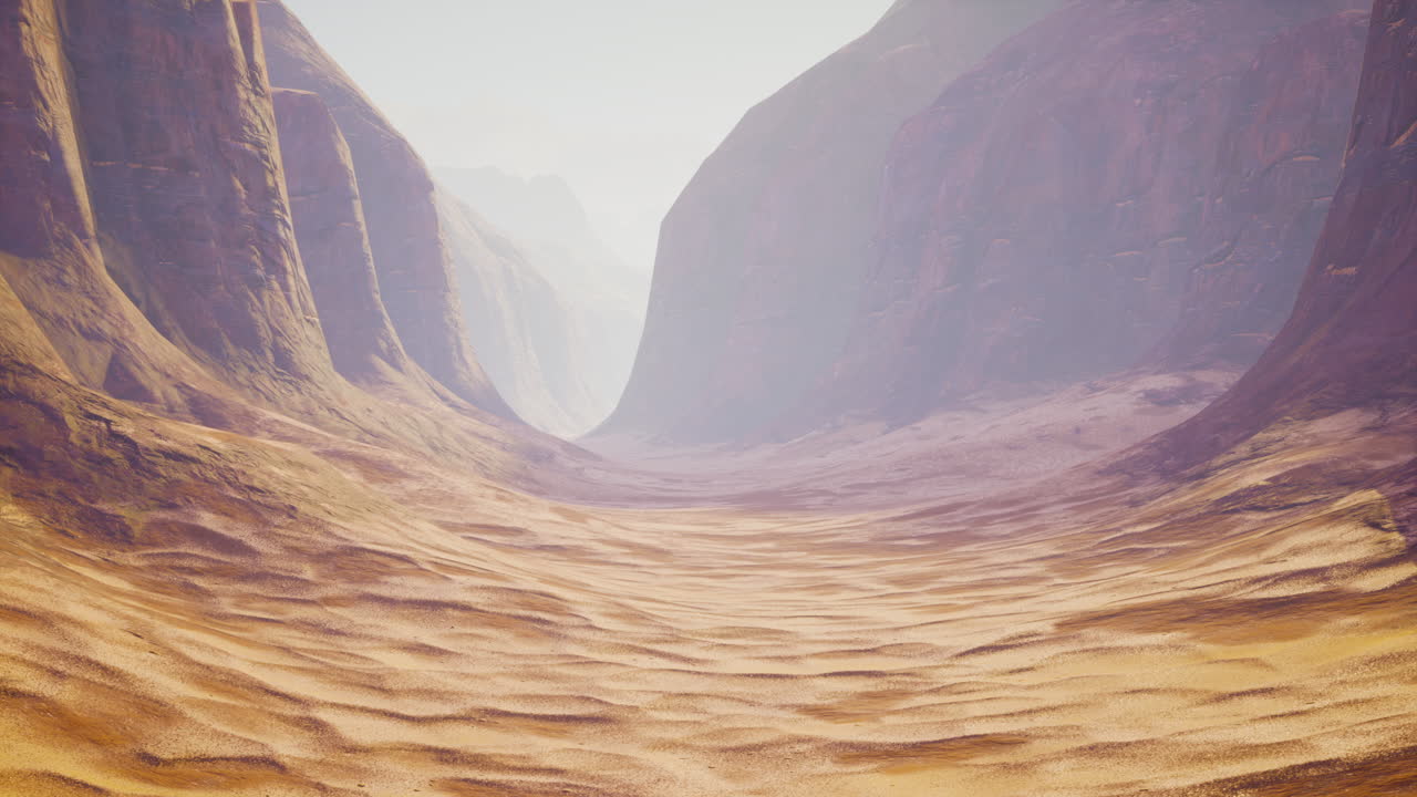 Stunning Canyon Landscape in the Desert