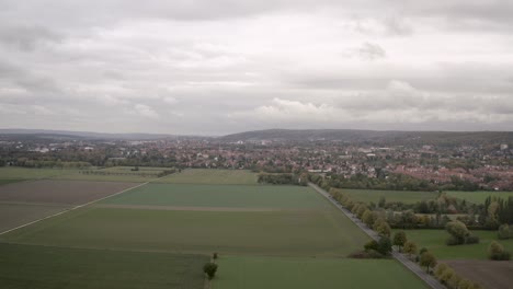 Göttingens-Südstadt-Eingefangen-Von-Einer-Drohne-Aus-Der-Luft-Im-Spätherbst