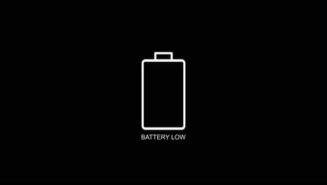 battery low indicator