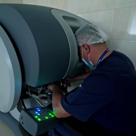 surgery with da vinci surgical system