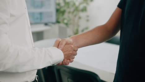 Two-businessmen-shaking-hands-after-a-successful-meeting