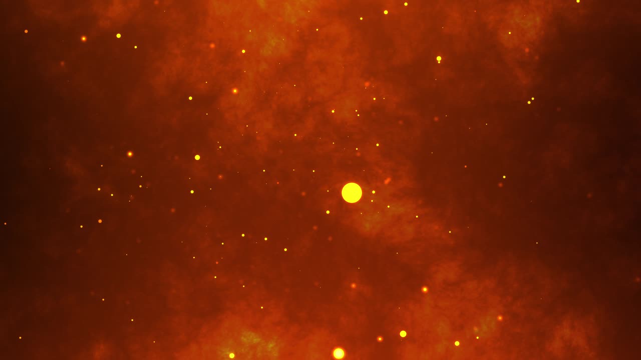 Slow motion of spark of fire Dramatic flame background