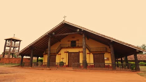 Blick-Auf-Die-Welterbekirche-Von-Bolivien