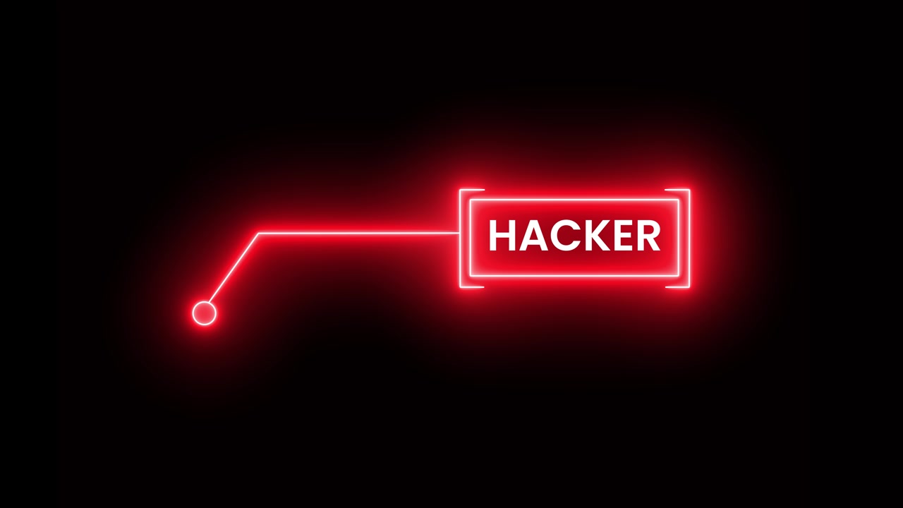 Hacker Neon Callout