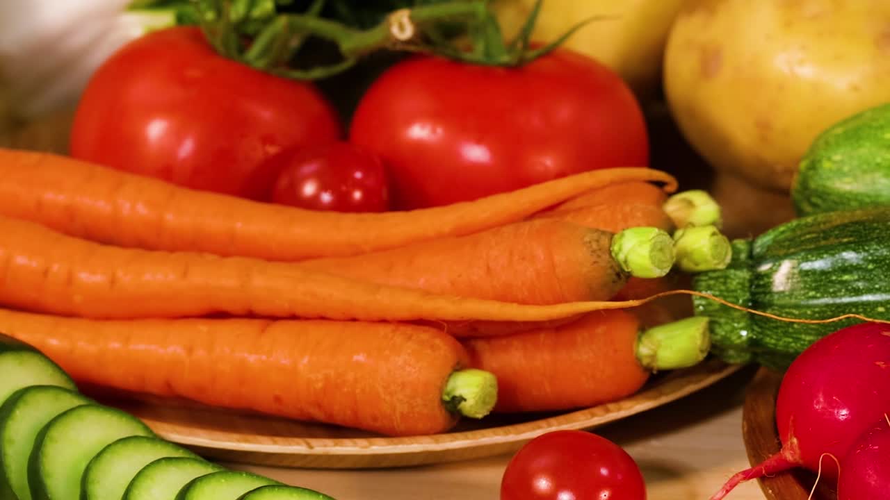 variedad de verduras frescas