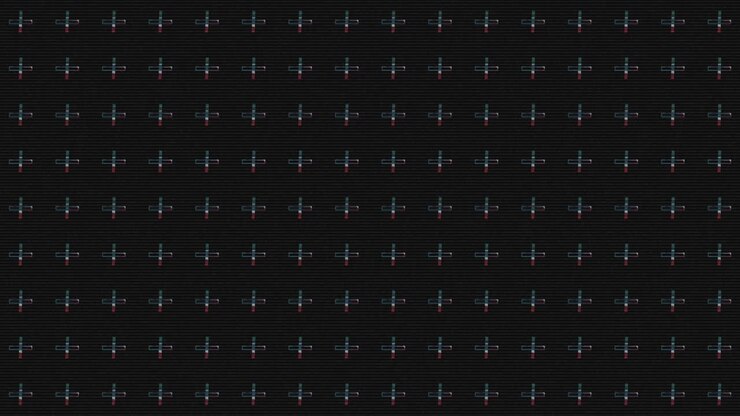Abstract animation geometric patterns motion background