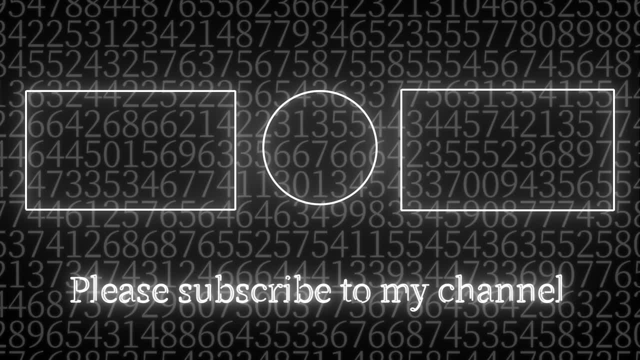 número aleatorio card de finalización pantalla de finalización gráficos de movimiento