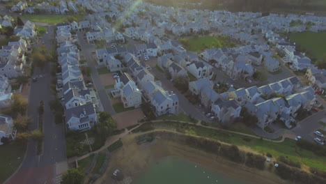 stellenbosch visto desde el cielo