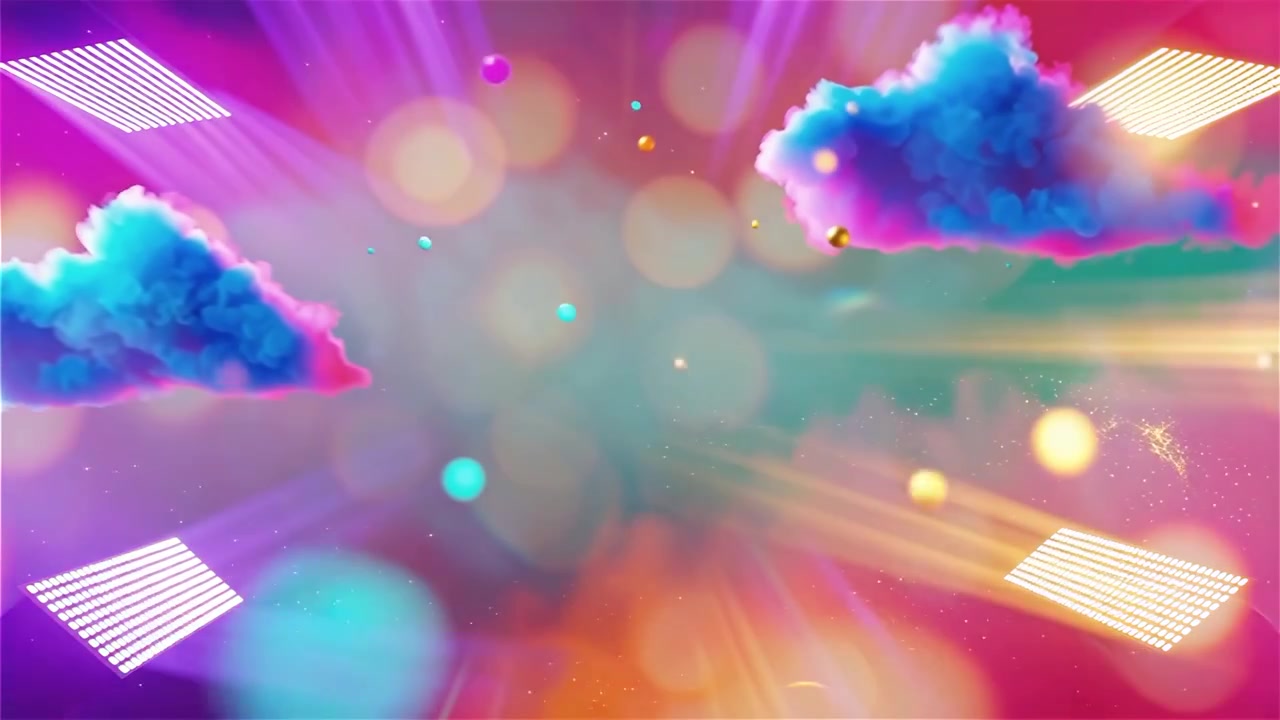 Fundo Cristão de Adoração com Luz Celestial