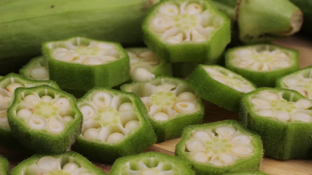Sliced Okra