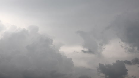 storm clouds moving in the sky taken in time-lapse video.