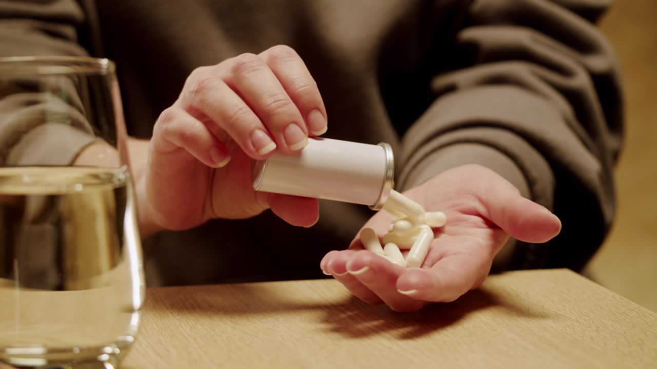 tomar pastillas con agua