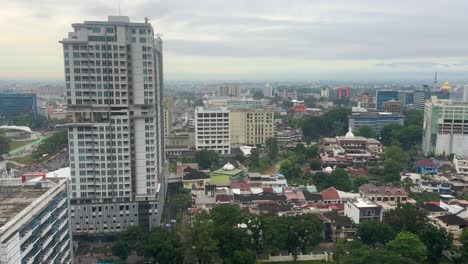 timelapse video of medan capital city north sumatra indonesia