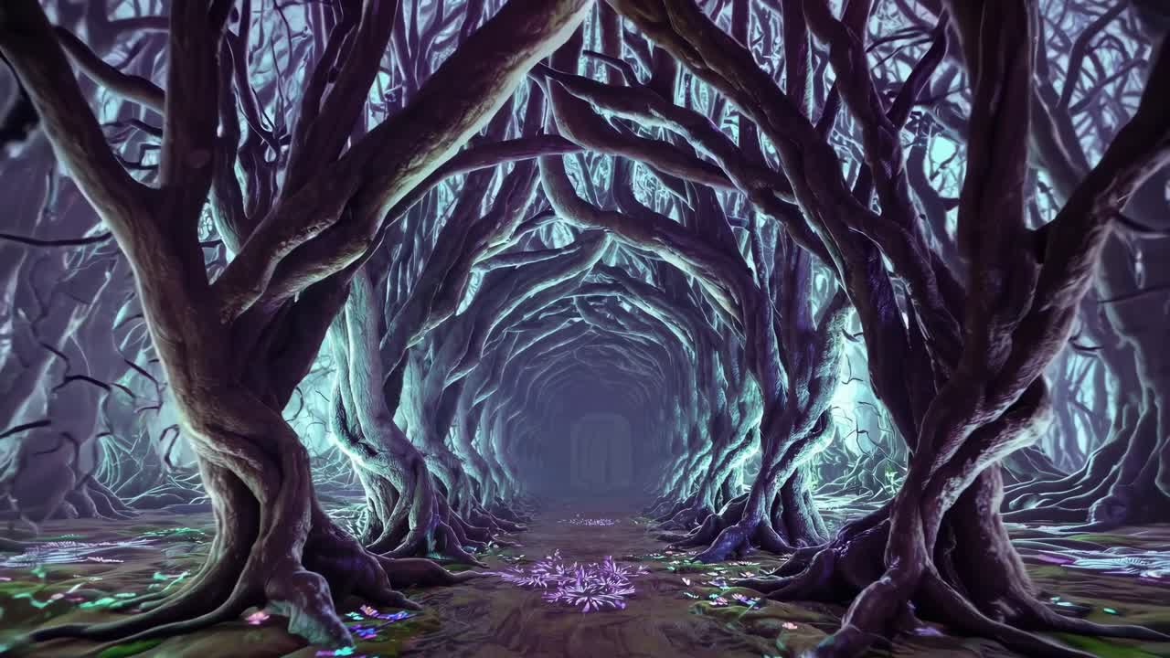 Mysterious Forest Tunnel