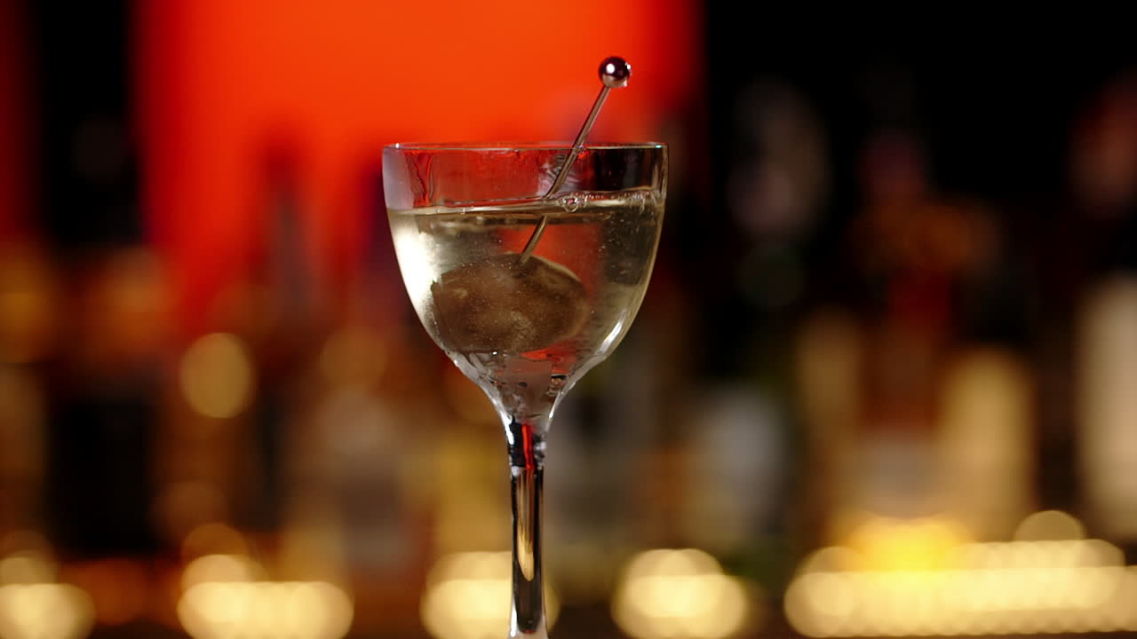Martini Cocktail with Splash