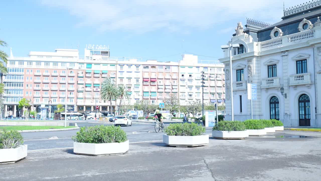 City Plaza on a Sunny Day