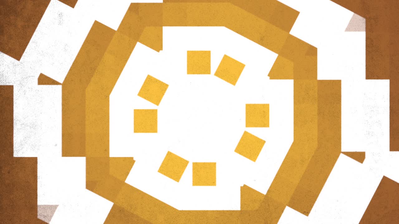 un pixel art blanco y amarillo