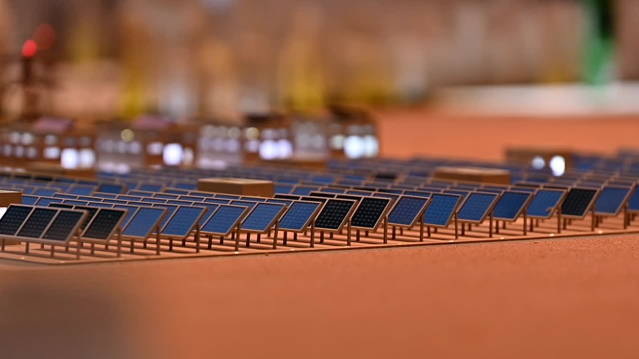 The Future Solar Park Design project, Solar Plant model
