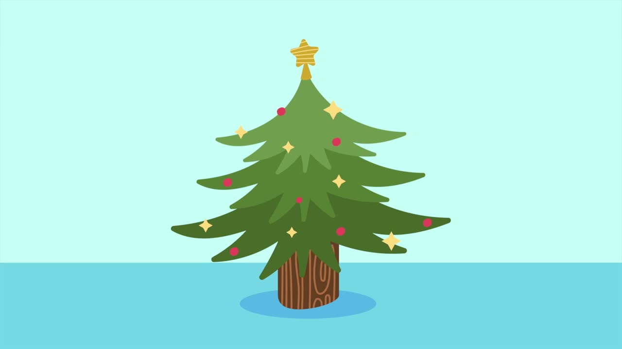 Christmas Tree Illustration