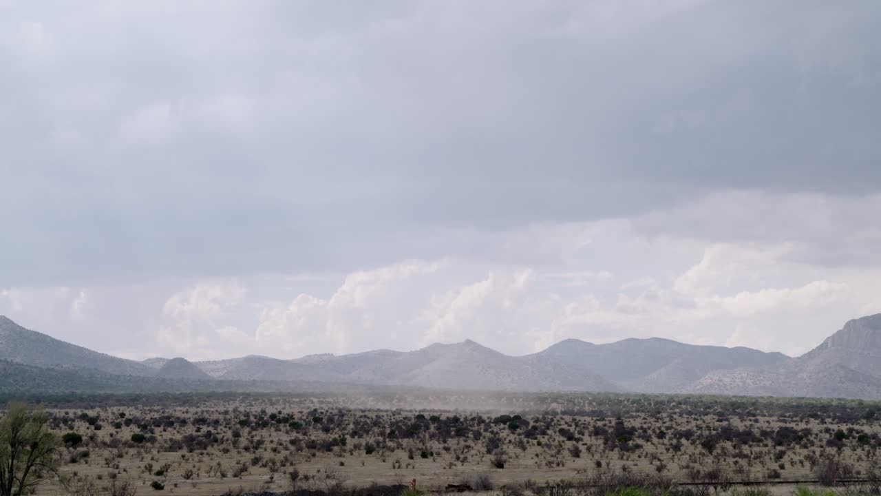 Dust storm, West Texas — massive landscape and skies