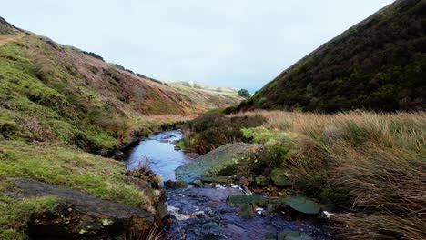 yorkshire moorlands in the english countryside