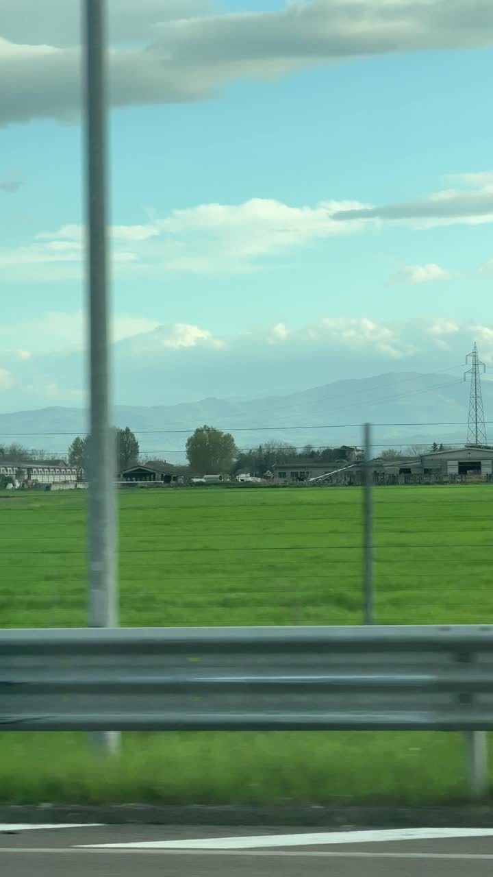 이탈리아의 그림 같은 시골 풍경