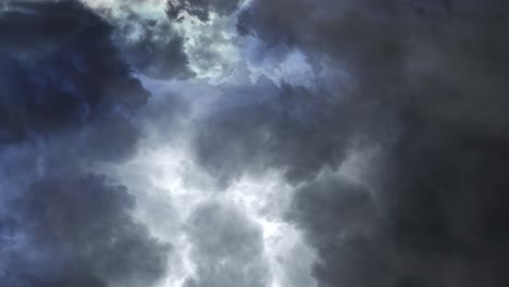 dramatic storm clouds: a timelapse of intense weather