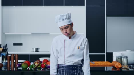 el chef molesto