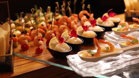 elegant seafood appetizer platter