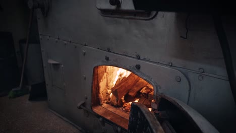 coffee roasting process - probat coffee roasting machine furnace.