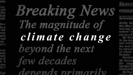 headline news titles across climate change in the news titles across international media climate