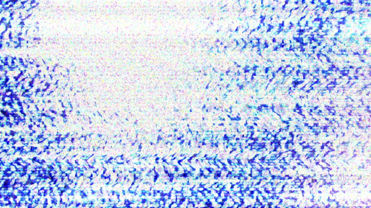 Abstract Digital Glitch and Static Noise Overlay